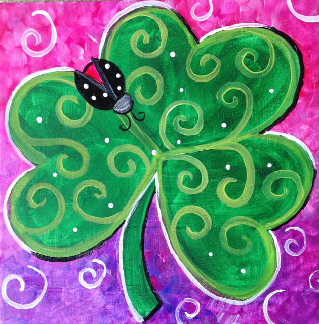 St. Patrick's Day Painting - Coffee and Canvas